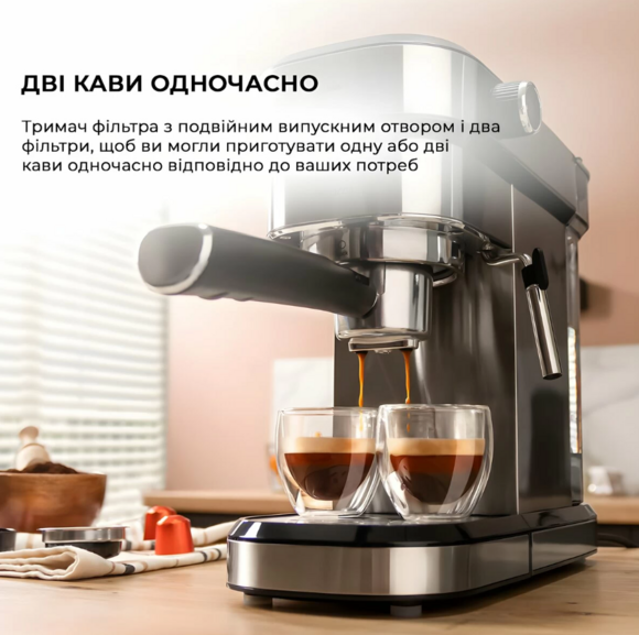 Кофеварка рожковая Cecotec Cafelizzia 790 Steel DUO (CCTC-01646) изображение 8