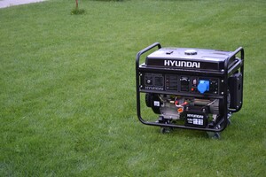 Бензиновий генератор Hyundai HHY 9000FE фото 4
