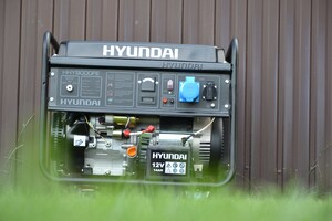 Бензиновий генератор Hyundai HHY 9000FE фото 6