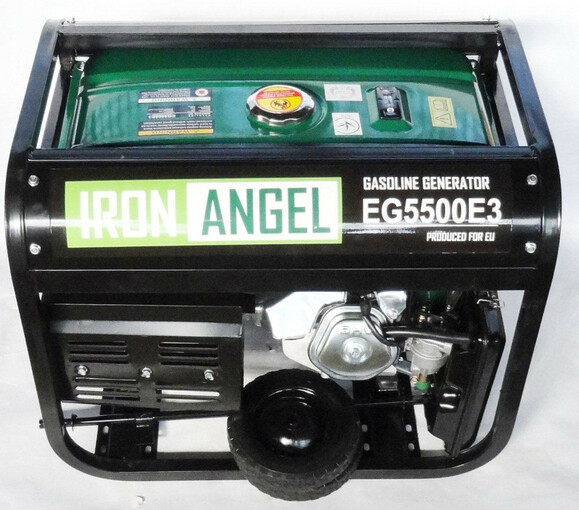 Трифазний гібридний генератор Iron Angel EG 5500 E3 LPG фото 3