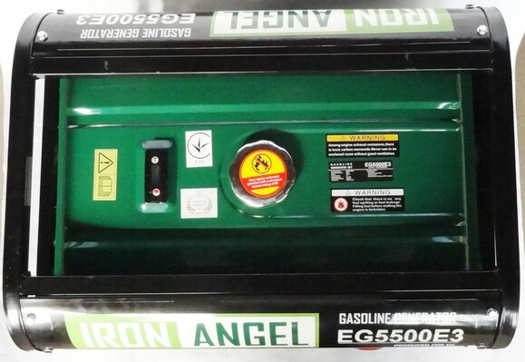 Трифазний гібридний генератор Iron Angel EG 5500 E3 LPG фото 5