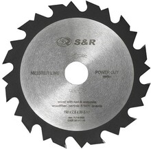 Пильний диск S & R Power Cut 190 x 30 (20; 25,4) x2,6 мм 12T (241012190)