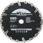 Алмазний диск Werk 230х8х22,23 мм, глибокий рез