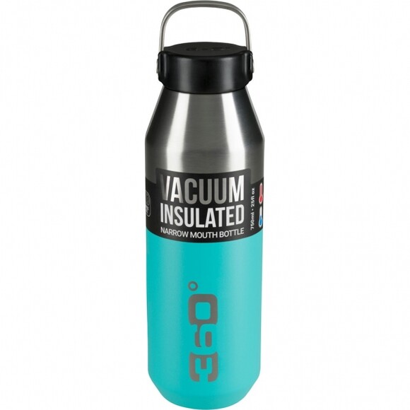 Термопляшка Sea To Summit 360 Degrees Vacuum Insulated Stainless Narrow Mouth Bottle 750 ml Turquoise (STS 360BOTNRW750TQ)