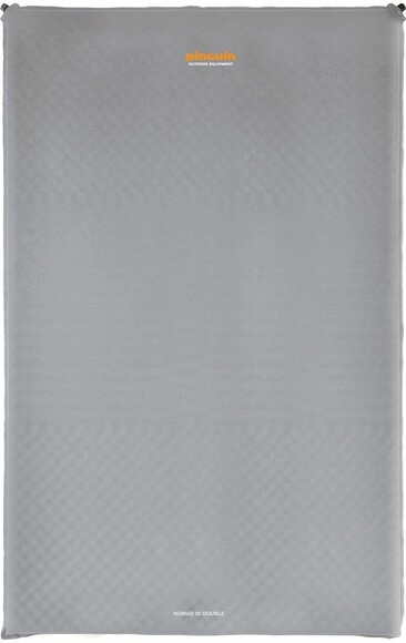 Самонадувний двомісний килимок Pinguin Nomad 50 Double, 198х130х5см, Grey (PNG 707.Grey) фото 2
