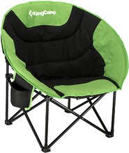 Раскладное кресло KingCamp Moon Leisure Chair Black/Green (KC3816 Black/Green)