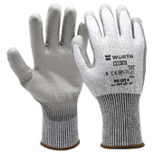 Перчатки защитные Wurth PU CUT.4 размер 9 (0899407109)