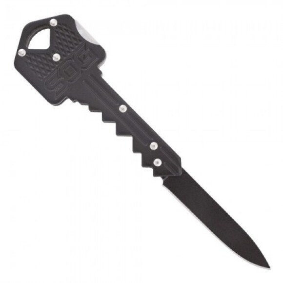 Ніж-ключ SOG Key Knife Black (KEY101) фото 2