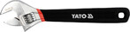 Ключ розвідний Yato 200мм гумова рукоятка (YT-21651)