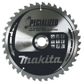Пильний диск Makita Specialized по дереву з цвяхами 270x30 мм 40T (B-09525)