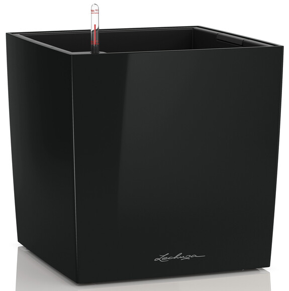 Вазон Lechuza Cube Premium 40 (чорний) (16469)
