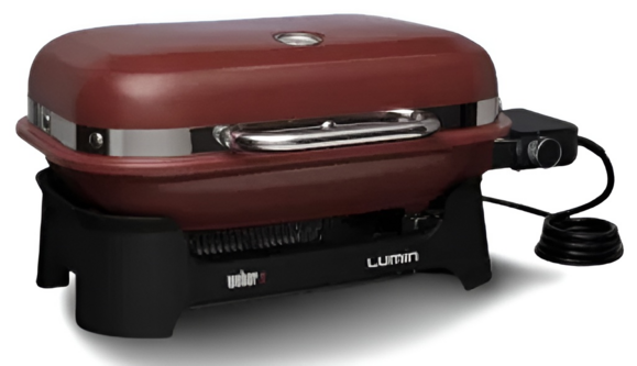 Гриль электрический Weber Lumin Compact 1000, красный (91040979) изображение 3