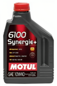 Моторное масло Motul 6100 Synergie+, 10W40 2 л (101488)