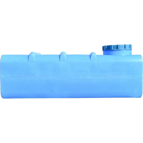 Пластиковая емкость Пласт Бак 500 л квадратная, голубая (00-00012457) изображение 2