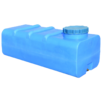 Пластиковая емкость Пласт Бак 500 л квадратная, голубая (00-00012457)