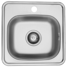 Кухонна мийка Kroner KRP Satin-3838, 0.6 мм (CV022756)