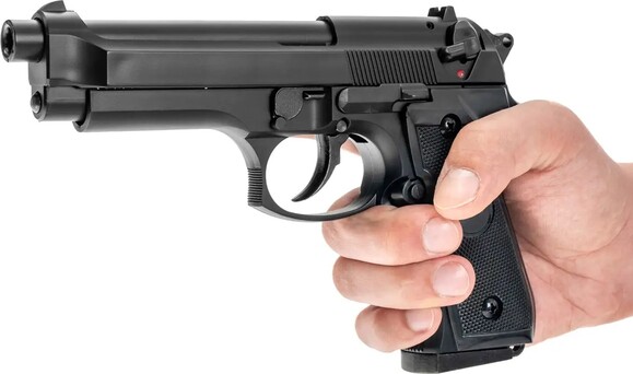 Пістолет страйкбольний ASG M92F Green Gas, калібр 6 мм (2370.41.37) фото 8