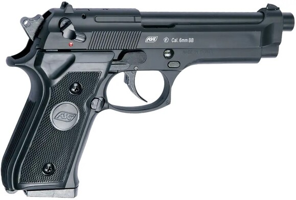 Пистолет страйкбольный ASG M92F Green Gas, калибр 6 мм (2370.41.37) изображение 2