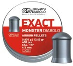Пули пневматические JSB Diabolo Exact Monster, калибр 4.5 мм, 400 шт (1453.05.34)