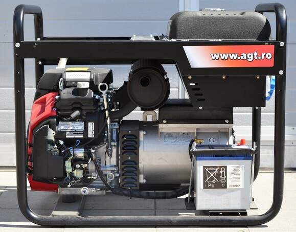 Бензиновый генератор AGT 12501 HSBE R16 изображение 4