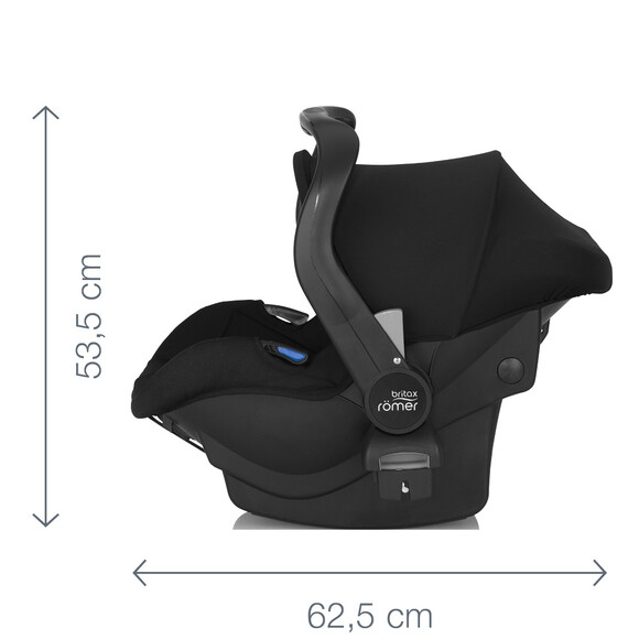 Дитяче автокрісло BRITAX-ROMER PRIMO (elephant grey) (2000036220) фото 5