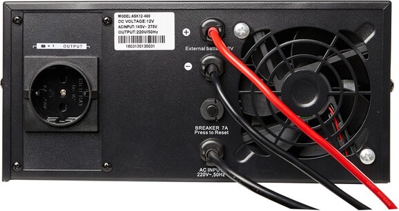 Источник бесперебойного питания ALTEK ASK12 800 ВА, 640В, DC12V (109414) изображение 3