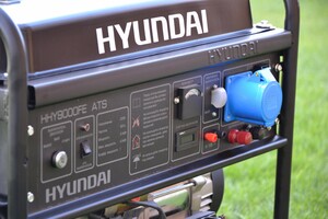 Бензиновий генератор Hyundai HHY 9000FE ATS фото 6