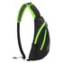 Рюкзак-сумка Naturehike Chest Bag 6 л NH23X008-K black&green (6927595745212)