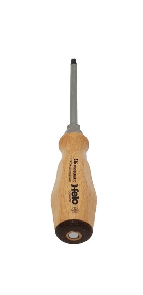 Отвертка Felo ударная PZ3х150х120мм деревянная рукоятка CrMoV (33630590) изображение 3