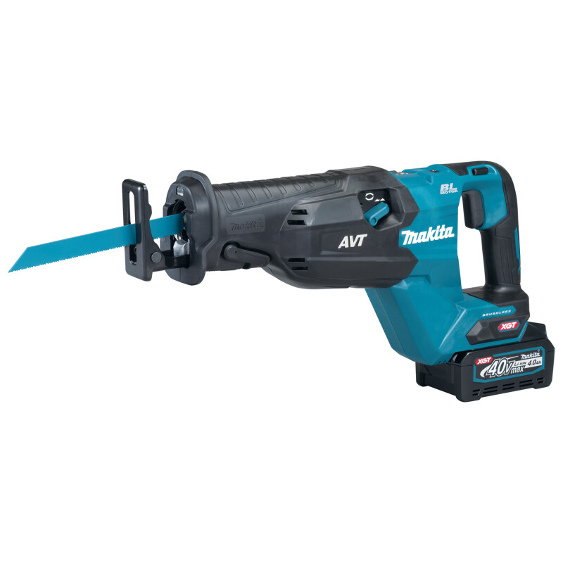 

Акумуляторна шабельна пилка Makita 40V XGT (JR002GM201)