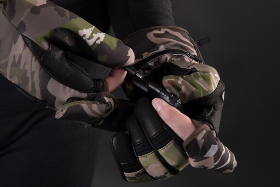 Перчатки с подогревом 2E Hunter, размер XXL, Camo (2E-HGRHRXXL-CM) изображение 9