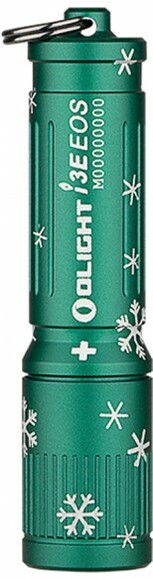 Фонарь-брелок Olight I3E EOS snowflake green (2370.39.16) изображение 3