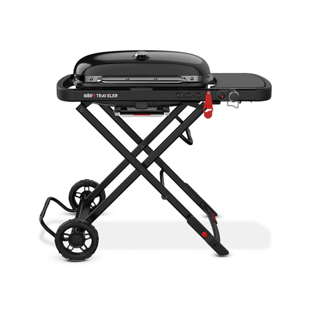 

Гриль газовый Weber Traveler LP Stealth, черный (9013075)