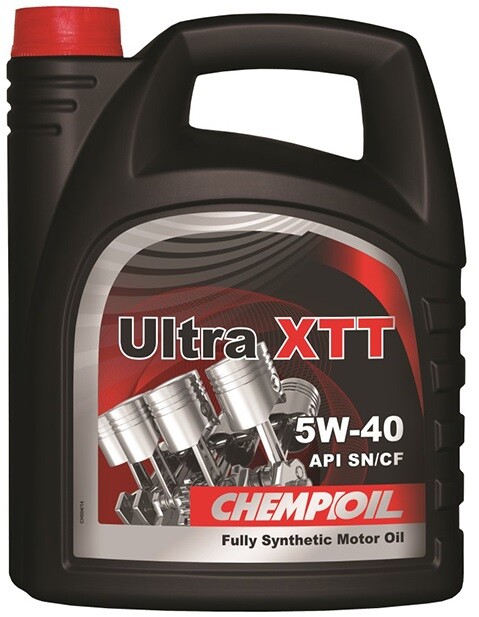 

Моторное масло CHEMPIOIL Ultra XTT 5W40, 4 л (36432)