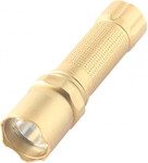 Фонарь ручной Quantum QM-FL1041 Minik 3W LED с USB, золотистый