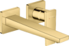 Змішувач для умивальника HANSGROHE Metropol, одноважільний, прихований монтаж, золотий (32526990)