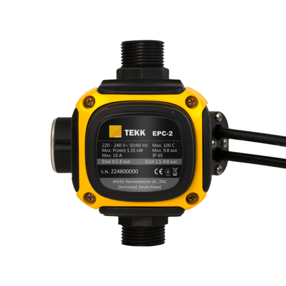 Электронный контроллер давления TEKK HAUS ЕРС-2 с розеткой и вилкой (1001047) изображение 3