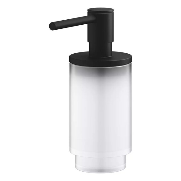 Дозатор для жидкого мыла Grohe Selection (черный) (41218KF0) (без держателя) изображение 2