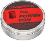 Свинцовые пули Umarex Power Ton, 1.05 гр, калибр 4.5 (177), 250 шт (1003584)