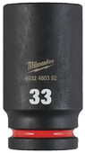 Головка торцевая ударная Milwaukee 3/4", 33 мм (4932480392)