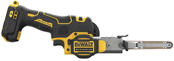 Напилок акумуляторний стрічковий DeWALT DCM200NT (без АКБ і ЗП) фото 2