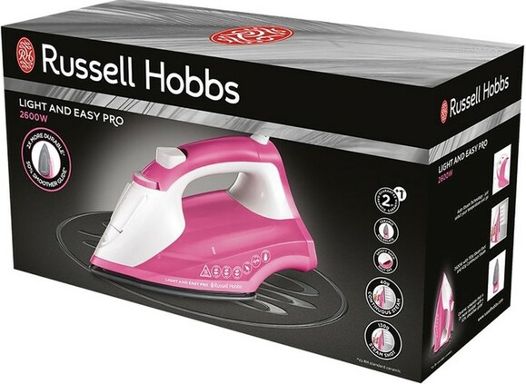 Утюг Russell Hobbs Light&Easy Pro (26461-56) изображение 5