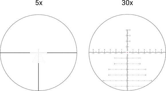 Прицел оптический Vector Optics Continental 5-30x56, illum. FFP Tactical, 34 мм (SCFF-30) изображение 11