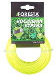 Леска для триммера Foresta квадратная, 2,4мм, 15м (67830005)