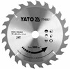Диск пильный по дереву с победитовыми напайками Yato YT-60621 (185x20x2.2x1.5 мм), 24 зуба