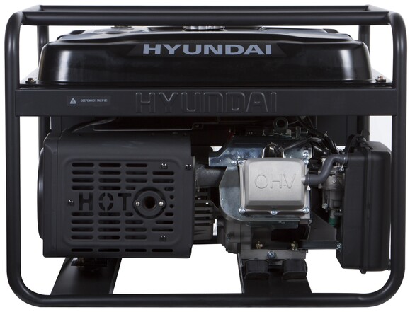 Бензиновий генератор Hyundai HHY 12500LE фото 3