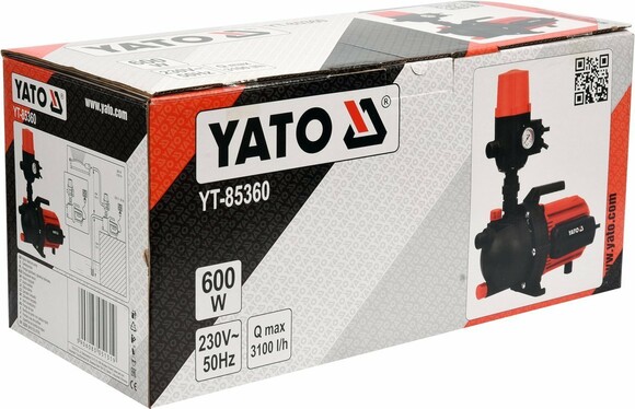Поверхностный насос Yato YT-85360 изображение 5