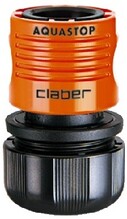 Коннектор Claber 3/4 "аквастоп для поливочного шланга (81848) блистер