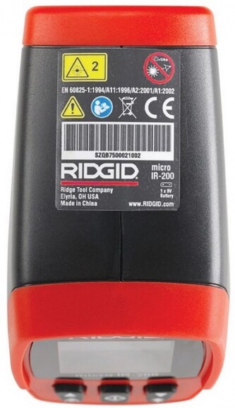 Інфрачервоний термометр RIDGID micro IR-200 (36798) фото 4