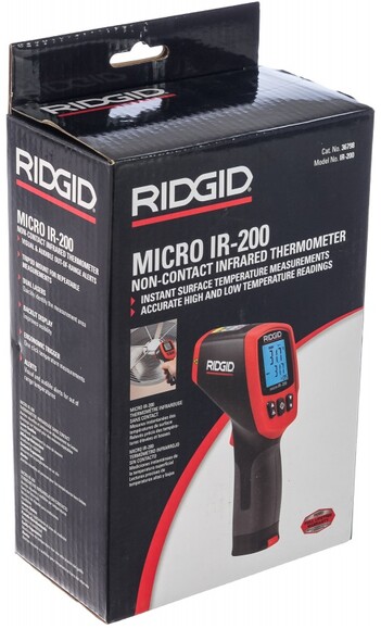 Інфрачервоний термометр RIDGID micro IR-200 (36798) фото 6
